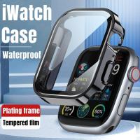 ราคา เคสนาฬิกาข้อมือ HD กรอบโลหะ ชุบโลหะ กันน้ํา สําหรับ Apple Watch S9 8 7 6 5 4 SE2 ULTRA iWatch 49 มม. 45 มม. 44 41 40 (22089455636)