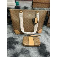 ราคา กระเป๋า Coach ทรงช้อปปิ้ง เซ็ท 2 ใบ (25202092384)