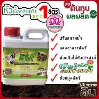 ราคา EM จุลินทรีย์อีเอ็ม ที่มีประสิทธิภาพ ตรากอบัว ขนาด 1 ลิตร (14648729124)