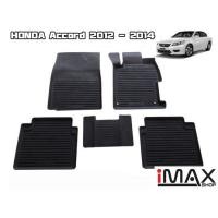 ราคา ผ้ายางรองพื้นเข้ารูปตรงรุ่น HONDA ACCORD 2012 - 2014 พรมปูพื้นรถ แผ่นยางปูรถยนต์ ถาดยางปูพื้นรถเข้ารูป (1602352537)