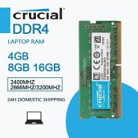 ราคา [Local 24H SENT] Crucial 4GB 8GB 16GB DDR4 RAM 2400MHZ 2666MHZ 3200MHZ Laptop 2RX8 SODIMM Memory for Notebook (19795698518)
