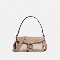 ราคา งานช็อปมีถุงผ้า Coach กระเป๋ารุ่น Tabby Shoulder Bag 26 สี sand (11922398872)