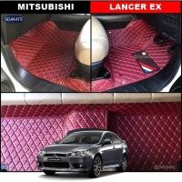ราคา พรมปูพื้นรถยนต์ 6D LANCER EX พรม6D QX สวยงาม เข้ารูป ปูเต็มคัน 3ชิ้น (9730821224)