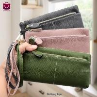 ราคา (หนังวัวแท้) กระเป๋าสตางค์ใบยาว 3ซิป (24360830202)