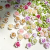 ราคา Rou Bao ดอกกุหลาบเรซิ่น 5 กรัม พร้อมไข่มุก หลากสี สําหรับตกแต่งเล็บ DIY (24570135502)
