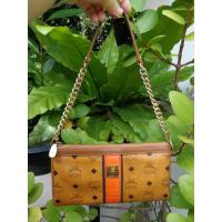 ราคา กระเป๋าสะพายไหล่ สีออริ MCM ของแท้ มือสอง (7255603201)