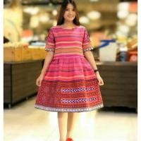 ราคา เดรสผ้าใยกัญชงแต่งม้ง (1248203353)