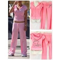 ราคา ⚡SALE⚡ Juicy Couture ชุดเซ็ทจูซี่สีชมพูอ่อน Size S มือสองสภาพดี (21062276207)