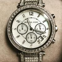 ราคา Michael kors mk5572 #251409 Parker Chronograph silver S/S (1421278571)