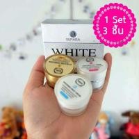 ราคา SET White Essence Cream ไวท์เอสเซนส์ครีม ชุดเช็ตครีมดูแลผิวหน้า 3 in 1 (1 เช็ต ) (8211062457)