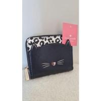 ราคา กระเป๋าตังค์สั้น 2 พับ คอลเลคชั่นน้องแมว ยี่ห้อ Kate Spade (แบรนด์แท้ 100%) (17814415002)