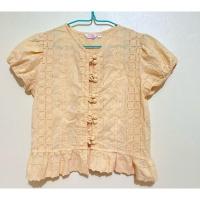 ราคา เสื้อลูกไม้ สีเหลืองอ่อน ป้าย Jipata (25516520795)