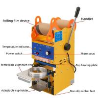 ราคา เครื่องซีล เครื่องซีลปิดฝาแก้ว เครื่องซีลปิดปากถ้วยพลาสติก รุ่น เครื่องซีลชานมmfh1_ (19396358415)