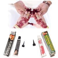ราคา เฮนน่า RANI Malaysia สีทาเล็บ สีแดง-สีดำ (13864607957)