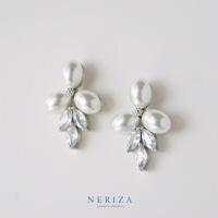ราคา Neriza Jewelry/ต่างหูระย้าเพชรสังเคราะห์ ประกายเทียบเท่าเพชรแท้ , ต่างหูระย้า , ต่างหูออกงาน NE153 (23719705881)