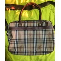 ราคา กระเป๋าเอกสารBurberry มือสองแท้ (6518299013)