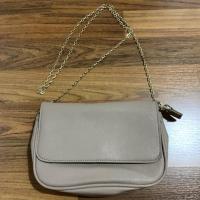 ราคา ส่งต่อกระเป๋าสะพาย MANGO outlet สีเนื้อ (2371045779)