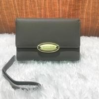 ราคา กระเป๋าสตางค์ใบกลาง ไซส์ M แบรนด์แท้ Forever Young สีเทา (2249943075)