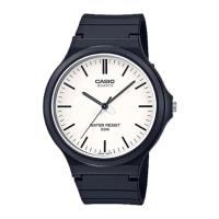 ราคา Casio Standard นาฬิกาข้อมือผู้ชาย สายเรซิ่น รุ่น MW-240,MW-240-7E - สีดำ (1933124578)