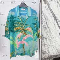 ราคา Celine Hawaii shirt blue (7172988623)