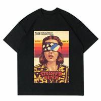ราคา คลาสสิก เสื้อยืด ลาย Stranger THINGS ELEVEN | เสื้อยืด STRANGER THINGS | Film SERIES เสื้อผ้า (25458038885)