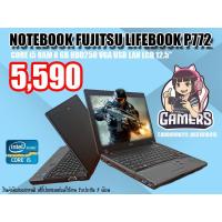 ราคา โน๊ตบุ๊ค มือสองสภาพดี โน๊ตบุ๊ค FUJITSU LIFEBOOK p722 CPU intel Corei5-3110m Vpro speed 2.4 ghz MEMORY : 4 GB HDD : 320 G (4857337984)