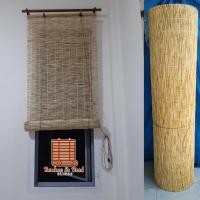 ราคา กว้าง 1.8 เมตร วัสดุมู่ลี่ ตัดขายเป็นเมตร มู่ลี่จากต้นอ้อเล็ก มู่ลี่ไม้ไผ่ ม่านกันแดด มู่ลี่กันแดด แต่งร้าน แต่งบ้าน ฉาก (12261813782)