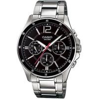 ราคา CASIO Gent sport นาฬิกาข้อมือผู้ชาย สายสเตนเลส รุ่น MTP-1374D,MTP-1374D-1A,MTP-1374D-1AVDF (1438205659)