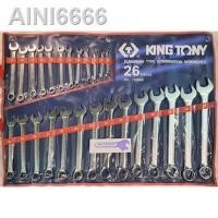 ราคา ✥❈✣ชุด ประแจ แหวนข้าง KINGTONY 6 - 32 [ คิงโทนี่ ] 26 ชิ้น Pcs. / ชุด Set รุ่น 1226 MR [ 1226MR ]อุปกรณ (11855000443)