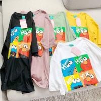 ราคา เสื้อยืด oversize สกรีนลายเอลโม่ (2826502698)