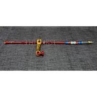 ราคา สายเบรคหลังอลูมิเนียม psi ยืด2นิ้วมาพร้อมกับมือลิงเบรคหลังแต่ง สีแดง-ทอง (2670685793)