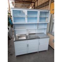 ราคา ตู้ครัวอลูมิเนียมแท้ 100% / ตู้สูง 150 CM TOP อ่าง (6617152240)