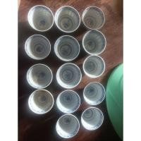 ราคา ถ้วยชาลายเม็ดแตงmade in chinaขนาด7x5.5cm คละแบบมี14ใบสินค้ามือสองจากตู้ญี่ปุ่น (22144997495)