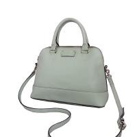 ราคา [กระเป๋ามือสอง] KATE SPADE ของแท้! *มีสายยาว* หนังวัวแท้ 12.5นิ้ว สีเขียวมิ้นท์อ่อน สภาพดี กระเป๋าสะพาย กระเป๋าถือ (22571510399)