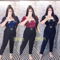 ราคา ชุดเซ็ตสาวอวบเสื้อสาวอวบ➕กางเกงสาวอวบ ชุดคนอ้วน ชุดสาวอวบอ้วน ชุดเซ็ตคนอ้วน ชุดใส่เที่ยวคนอ้วน (3439958328)