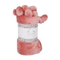 ราคา Chaixing Home ผ้าห่มสักหลาด KASSA HOME รุ่น LW10131 ขนาด 152 x 203 ซม. สีชมพู (16800287157)