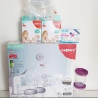 ราคา CAMERA ปั๊มนมไฟฟ้า W-5360 ปั๊มคู่ ชาร์จได้ แยกปั๊มได้อิสระ แถม เครื่องอุ่นนม CAMERA (3439232143)