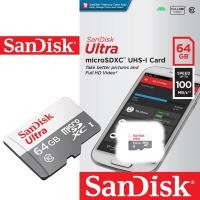 ราคา SanDisk Ultra Micro SDcard Class10 32GB 64GB 128GB SDSQUNR เมมโมรี่การ์ด กล้องวงจรปิดไร้สาย TF Card (916308512)