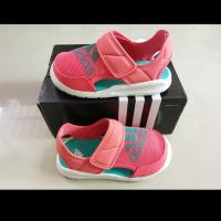 ราคา พร้อมส่ง 1 คู่ ADIDAS สานสีชมพู ไซส์ 17 cm. ของแท้ 100% (1825832160)
