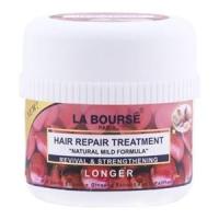 ราคา โปรค่าส่ง25บาทLa Bourse Hair Repair Treatment 400 g. ลาบูสส์ แฮร์ รีแพร์ ทรีทเม้นท์ (สูตรสารสกัดจากกระเทียม) (1530874216)
