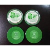 ราคา ซาซิมิแป้งพัฟว่านหางจระเข้ ฝาตลับใส Sasimi Soothing&Moisture Aloe Vera 99% Powder No.718 (10885892245)