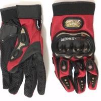 ราคา ถุงมือมอเตอร์ไซค์ PROBIKE Size XXL ( Red) (486457542)