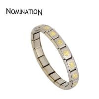 ราคา ﻿Nomlnatlon สร้อยข้อมือแม่เหล็กไทเทเนียม เจอร์เมเนียม Germanium Titanium Steel Bracelet รุ่น : Fashion01 (5715099768)