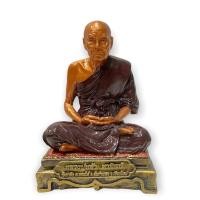 ราคา หลวงปู่หล้า ตาทิพย์ (หน้าตัก 5นิ้ว สูง18ซม.) ท่านเป็นพระเกจิอาจารย์ผู้ที่มีทิพพจักขุญาณสามารถล่วงรู้เหตุการณ์ล่วงหน้าได้ (15856451118)