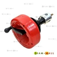 ราคา เครื่องล้างท่อ 2 in 1 แบบมือหมุน หรือสามารถใช้สว่านไฟฟ้าในการหมุน เหมาะกับทำความสะอาดท่อขนาด 20-75 มม. (3/4 - 3 นิ้ว) (21283608378)