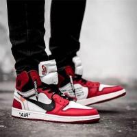 ราคา NIKE รุ่น AIR Jordan 1 Chicago Retro High OG รองเท้าผู้ชาย รองเท้าผ้าใบ (7924489954)