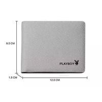 ราคา ♟■﹊Playboy กระเป๋าสตางค์เพลย์บอยพร้อมกล่อง (1ใบ) (9159007408)