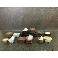 ราคา กระถางบอนไซจิ๋วสไตล์ญี่ปุ่น (23426880128)