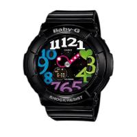 ราคา CASIO Baby-G นาฬิกาข้อมือผู้หญิง สีดำ สายเรซิ่นรุ่นBGA-131-1B2 Neon Illuminator (340013187)