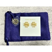 ราคา ต่างหู Tory burch Britten Logo สีทอง แท้ % (23585630463)
